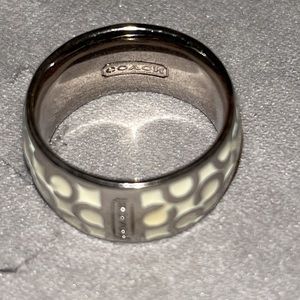 Coach signature ring
